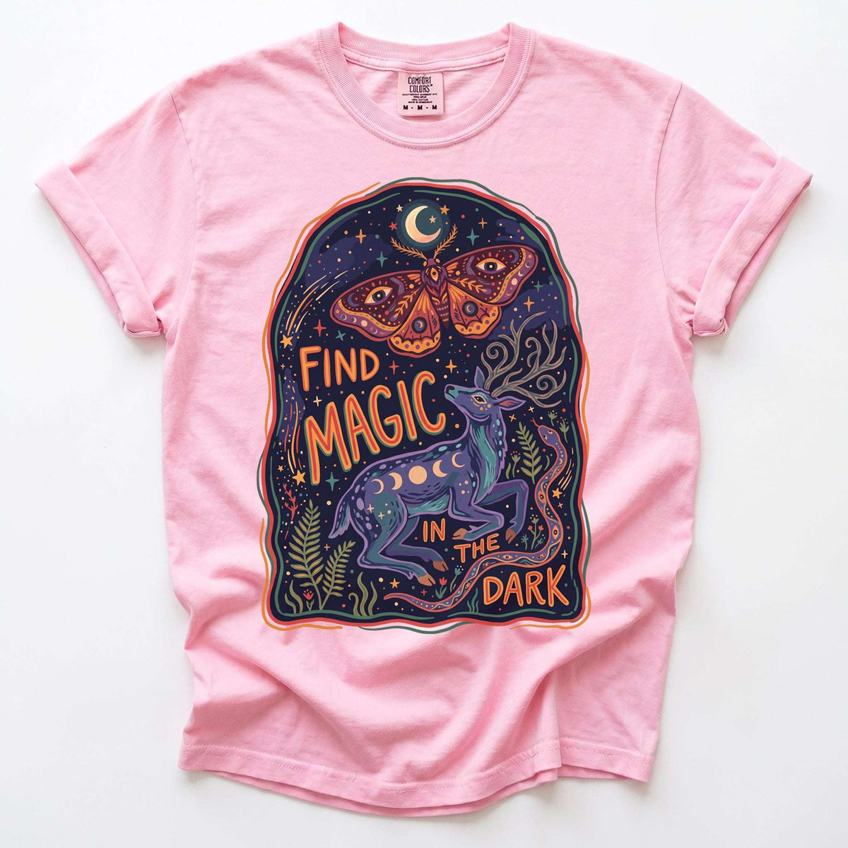Find Magic In The Dark Vintage Washed T-Shirt