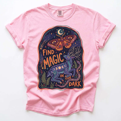 Find Magic In The Dark Vintage Washed T-Shirt