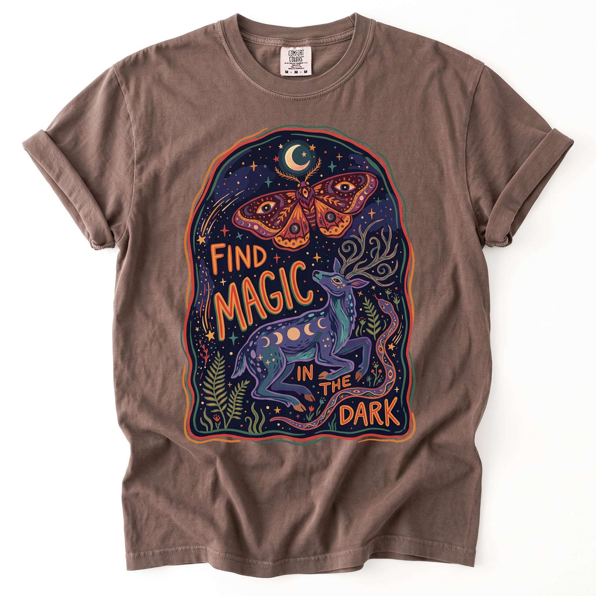 Find Magic In The Dark Vintage Washed T-Shirt