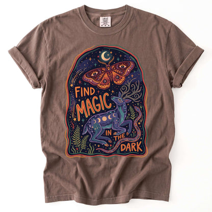 Find Magic In The Dark Vintage Washed T-Shirt