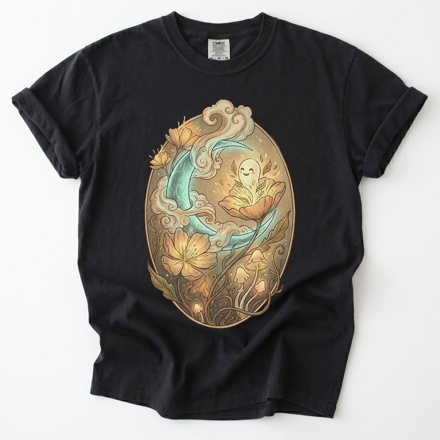 Floral Ghost Vintage Washed T-Shirt