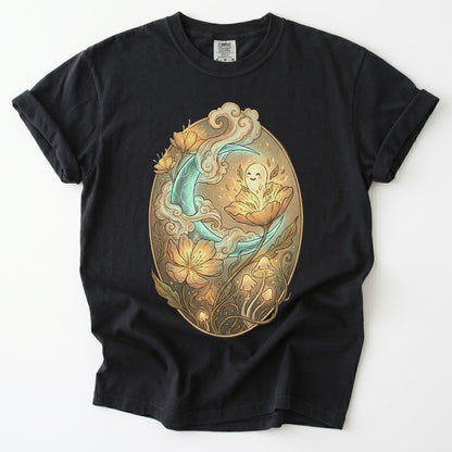 Floral Ghost Vintage Washed T-Shirt