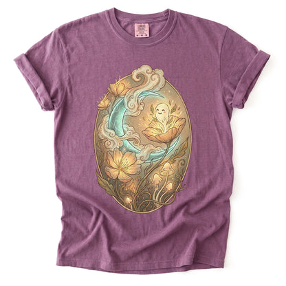 Floral Ghost Vintage Washed T-Shirt
