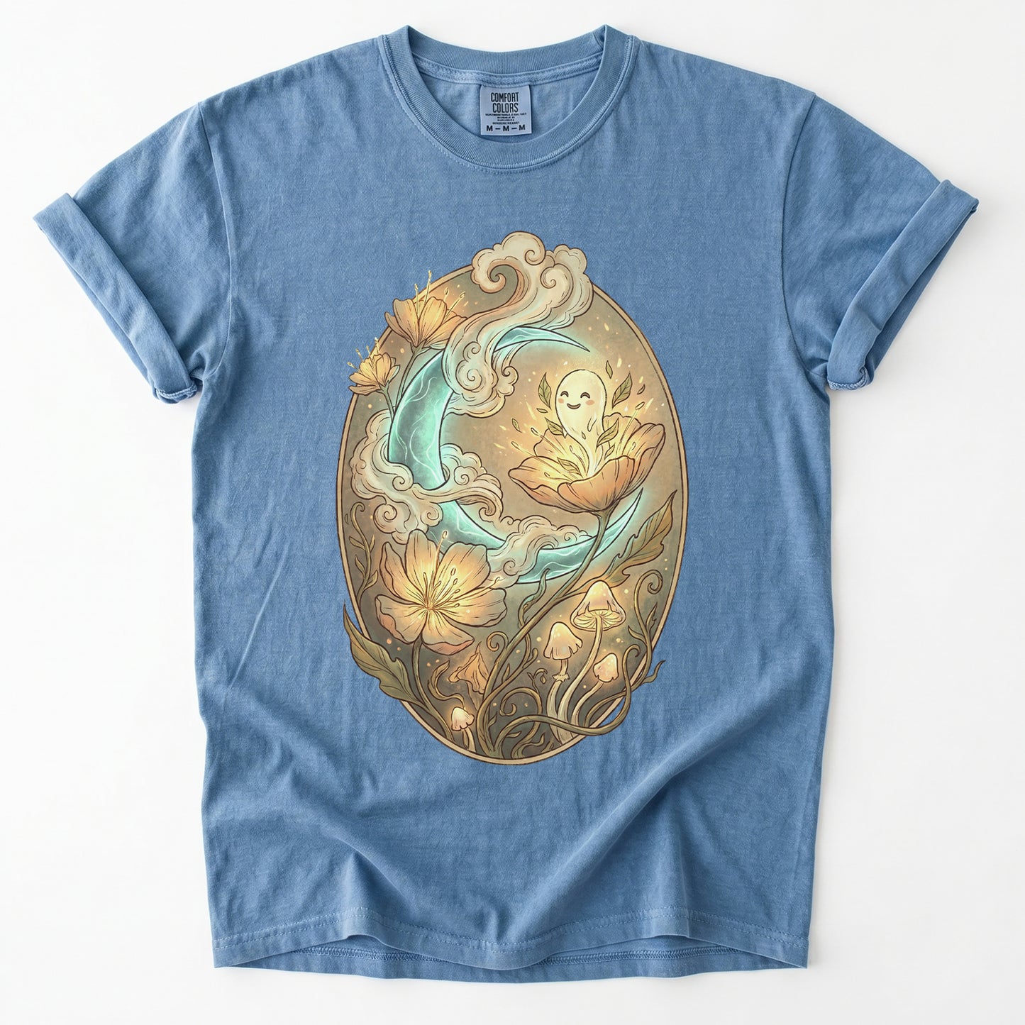 Floral Ghost Vintage Washed T-Shirt