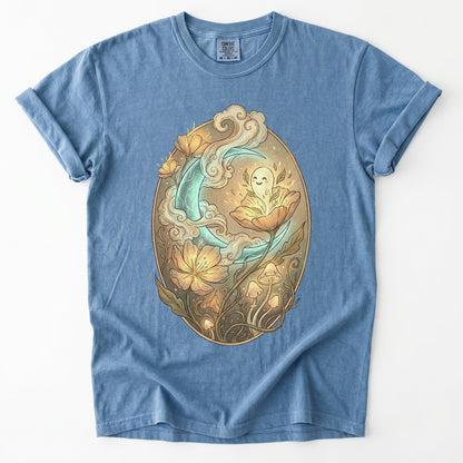 Floral Ghost Vintage Washed T-Shirt