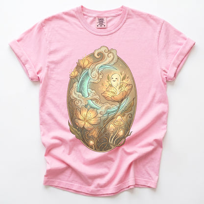 Floral Ghost Vintage Washed T-Shirt