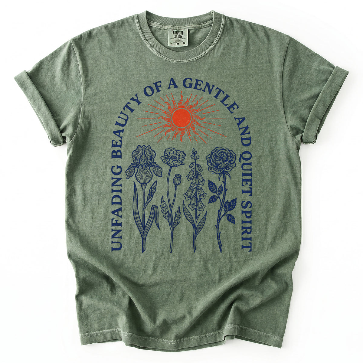 Gentle & Quiet Spirit Vintage Washed T-Shirt