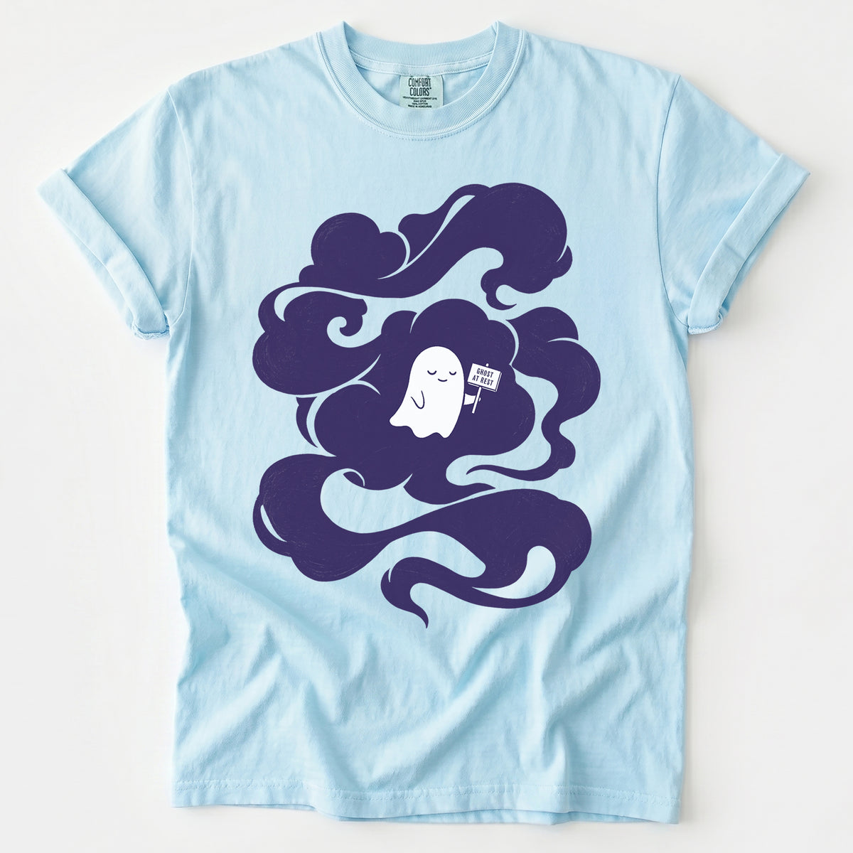 Ghost At Rest Vintage Washed T-Shirt