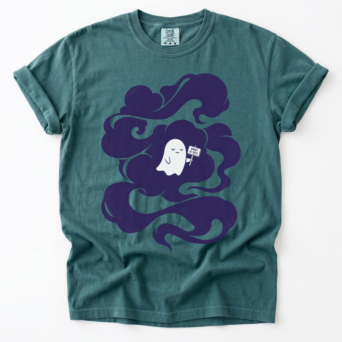 Ghost At Rest Vintage Washed T-Shirt