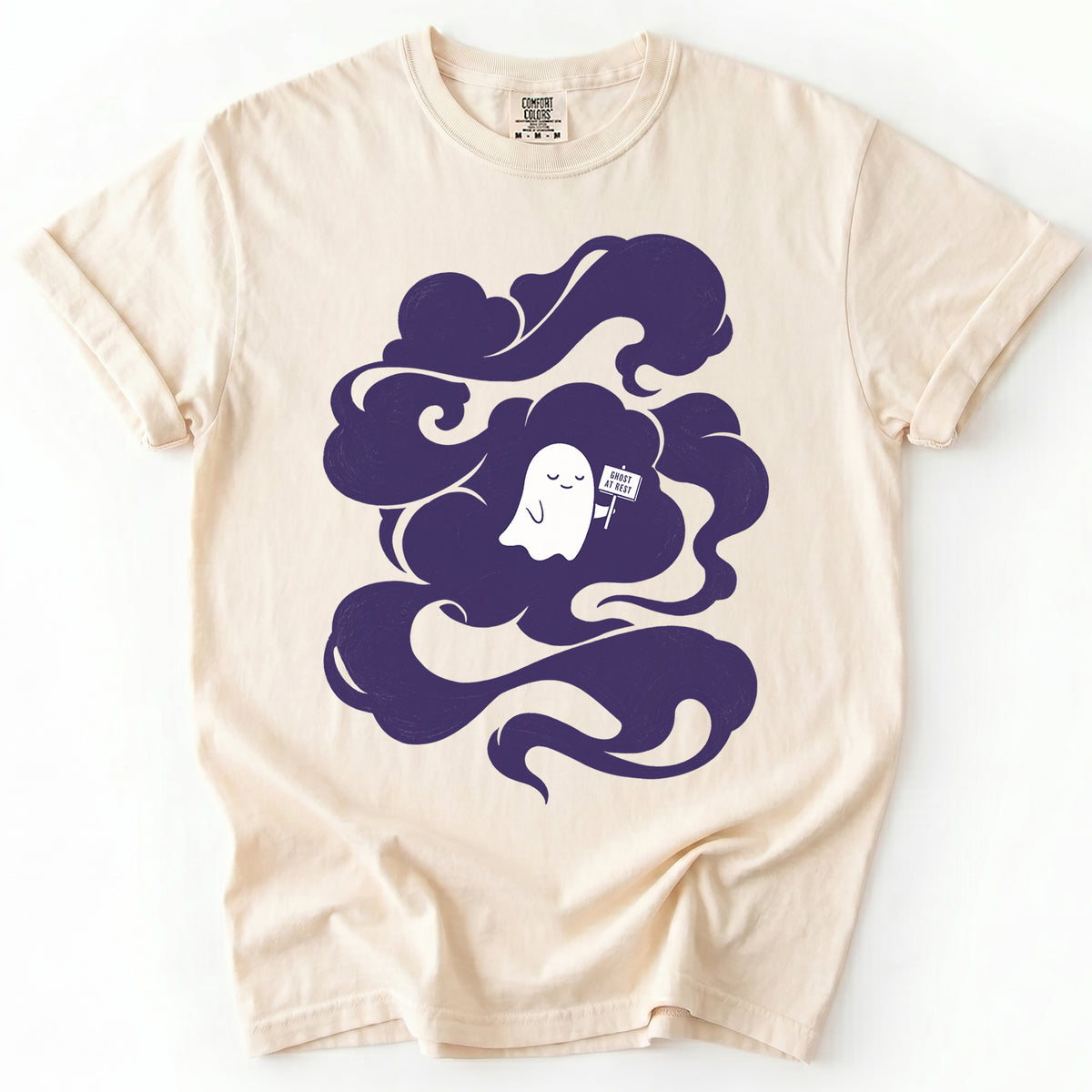 Ghost At Rest Vintage Washed T-Shirt