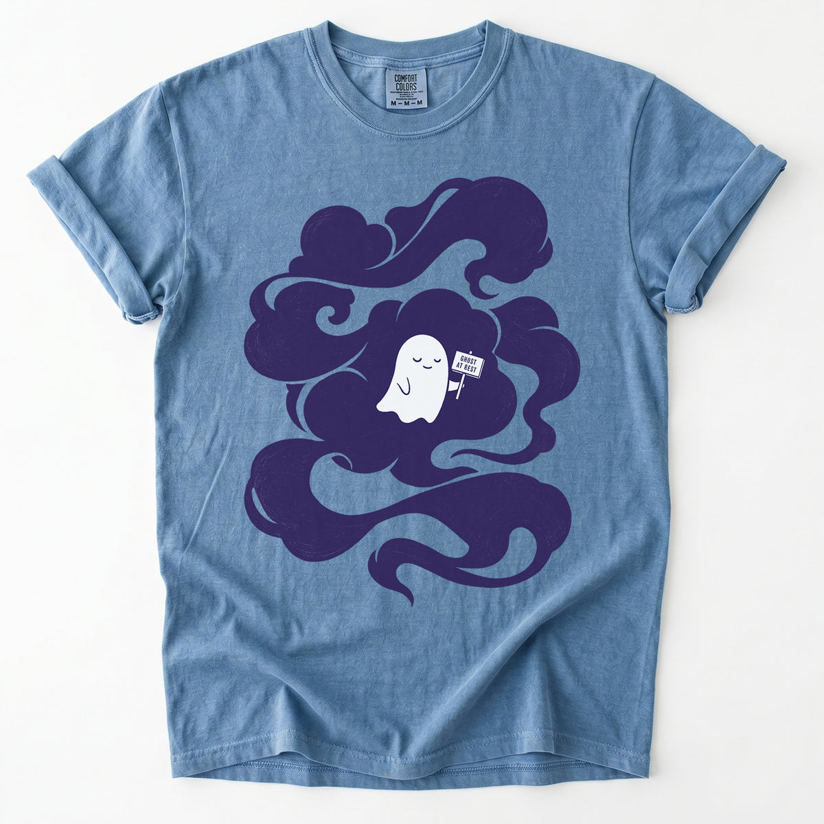 Ghost At Rest Vintage Washed T-Shirt