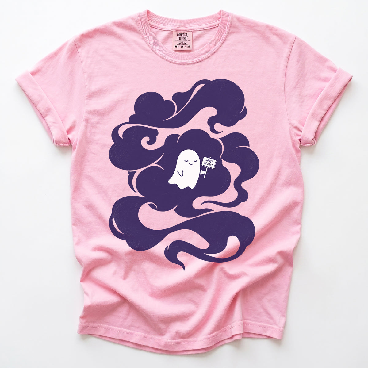 Ghost At Rest Vintage Washed T-Shirt