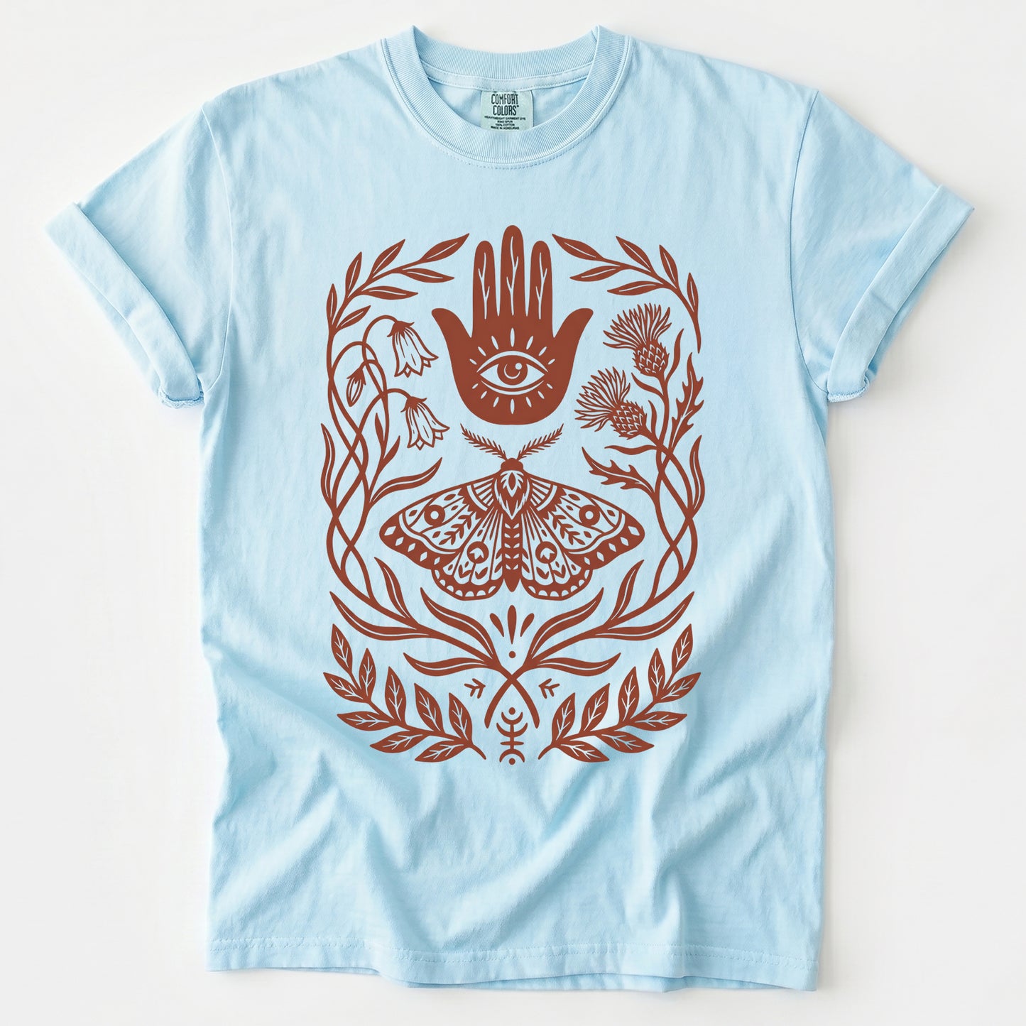 Hamsa & Moth Vintage Washed T-Shirt