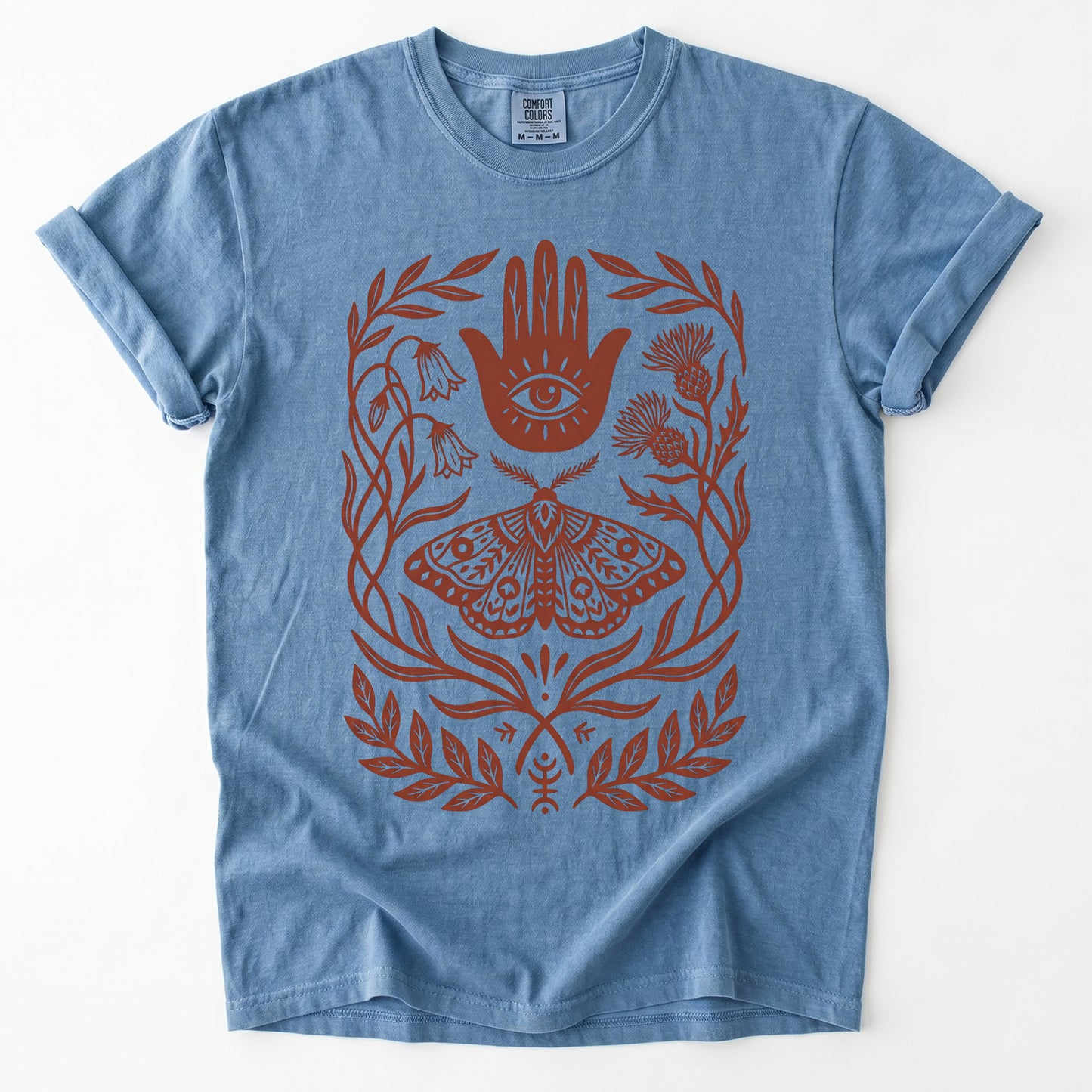 Hamsa & Moth Vintage Washed T-Shirt