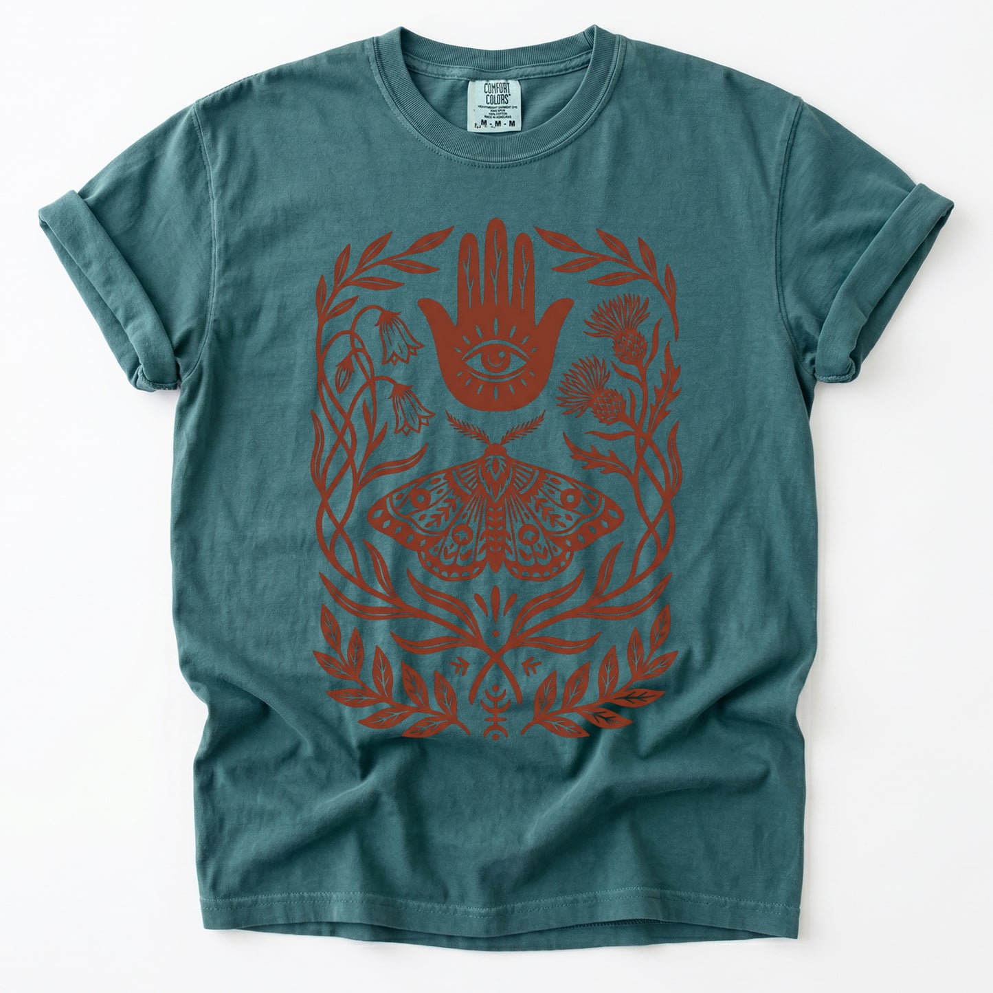 Hamsa & Moth Vintage Washed T-Shirt