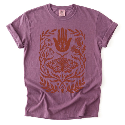 Hamsa & Moth Vintage Washed T-Shirt