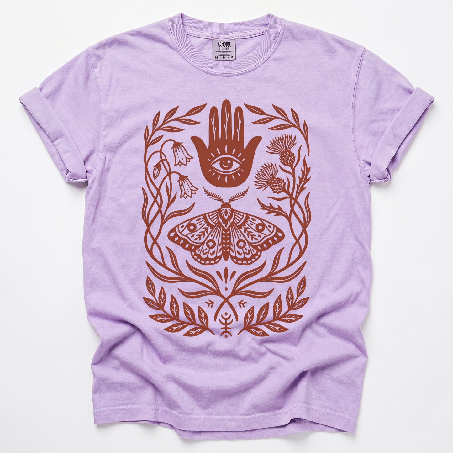 Hamsa & Moth Vintage Washed T-Shirt