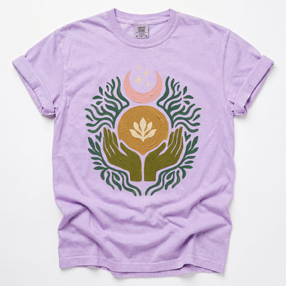 Mystical Painted Hands Vintage Washed T-Shirt