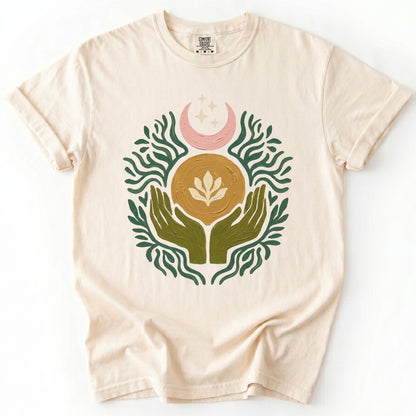 Mystical Painted Hands Vintage Washed T-Shirt