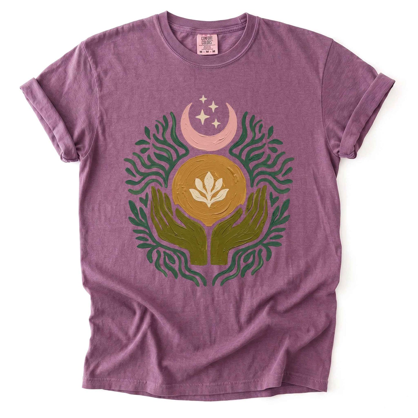 Mystical Painted Hands Vintage Washed T-Shirt
