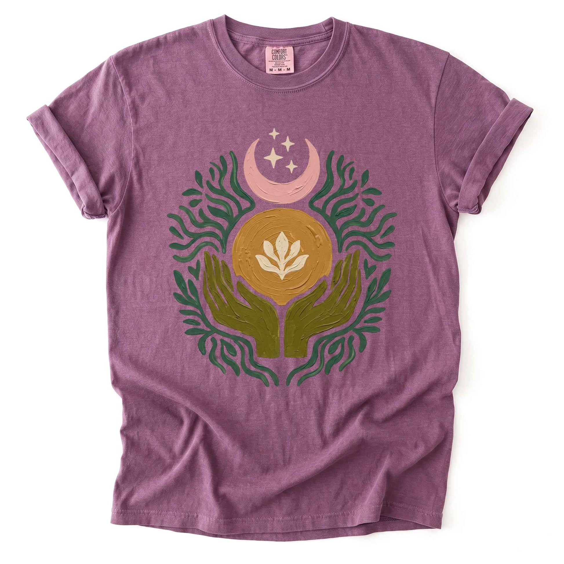 Mystical Painted Hands Vintage Washed T-Shirt