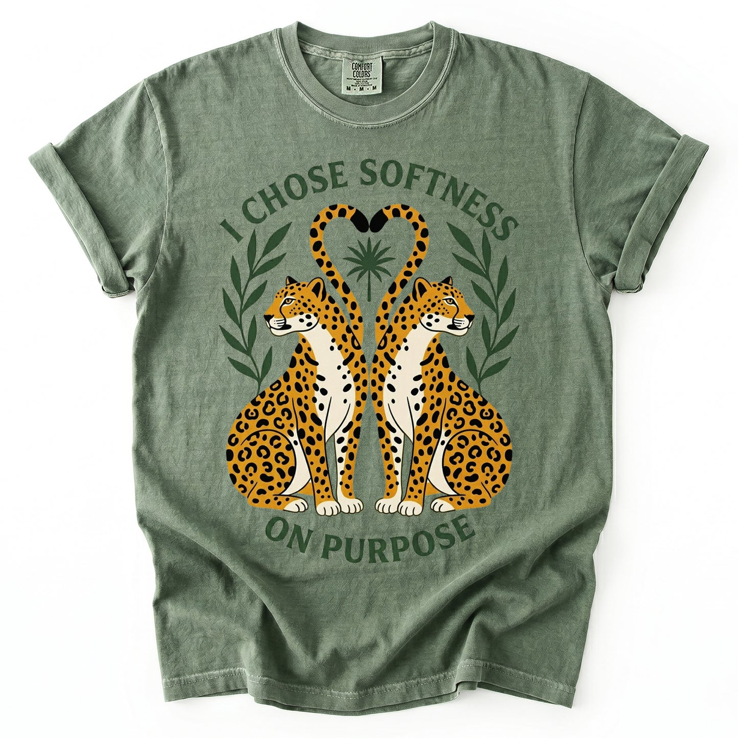 I Chose Softness On Purpose Heavyweight T-Shirt