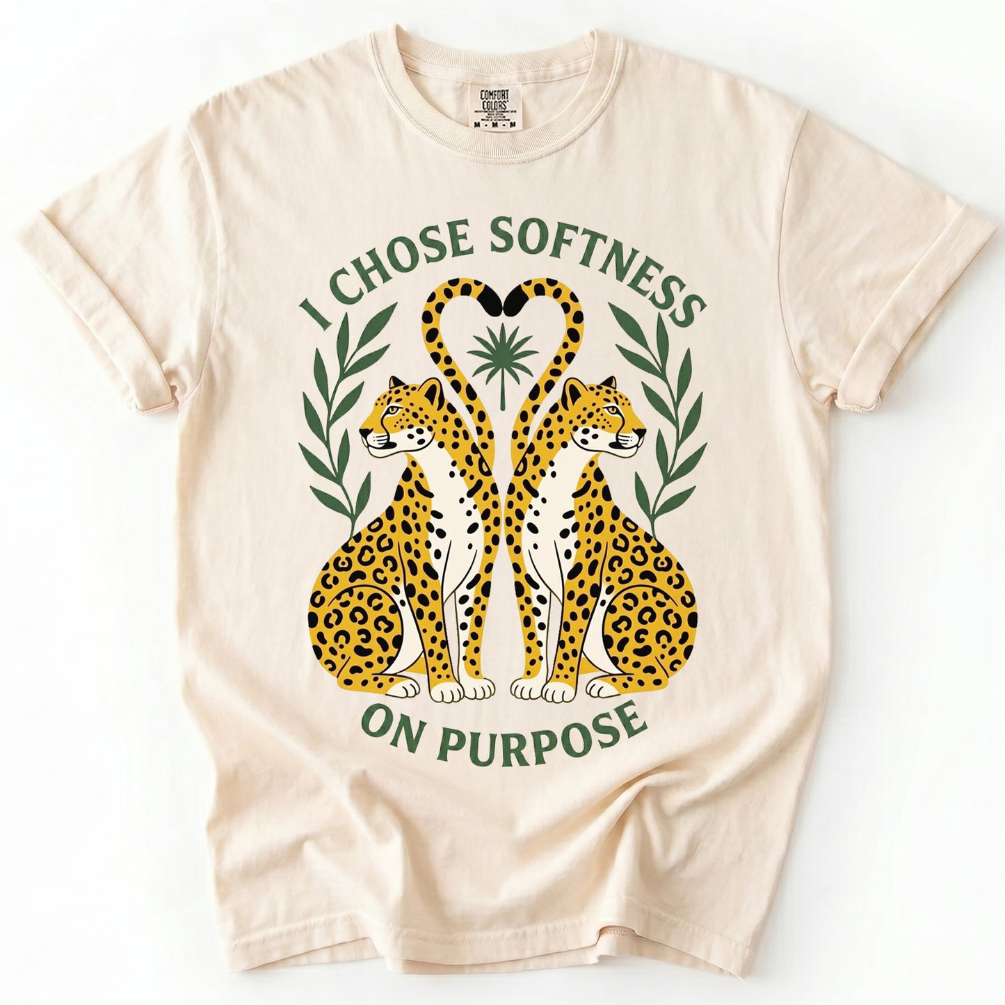 I Chose Softness On Purpose Heavyweight T-Shirt