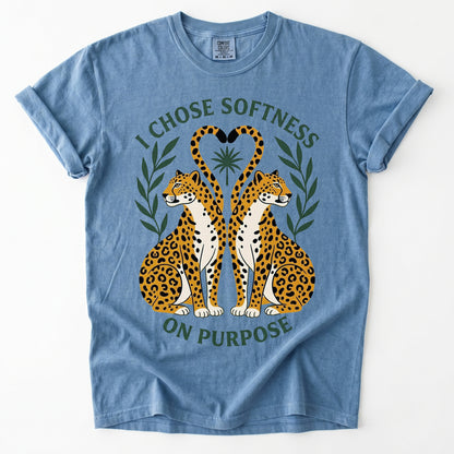 I Chose Softness On Purpose Heavyweight T-Shirt