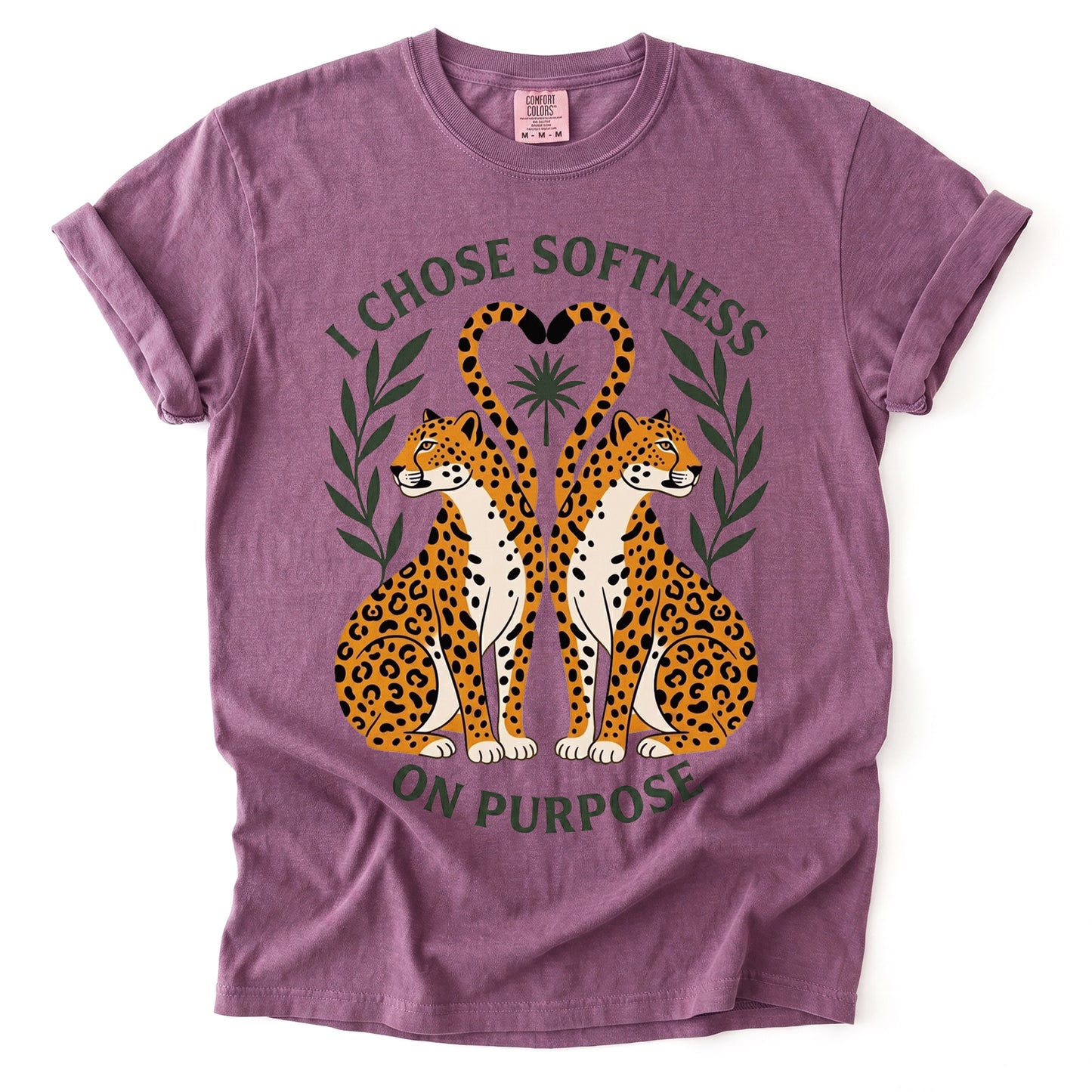 I Chose Softness On Purpose Heavyweight T-Shirt
