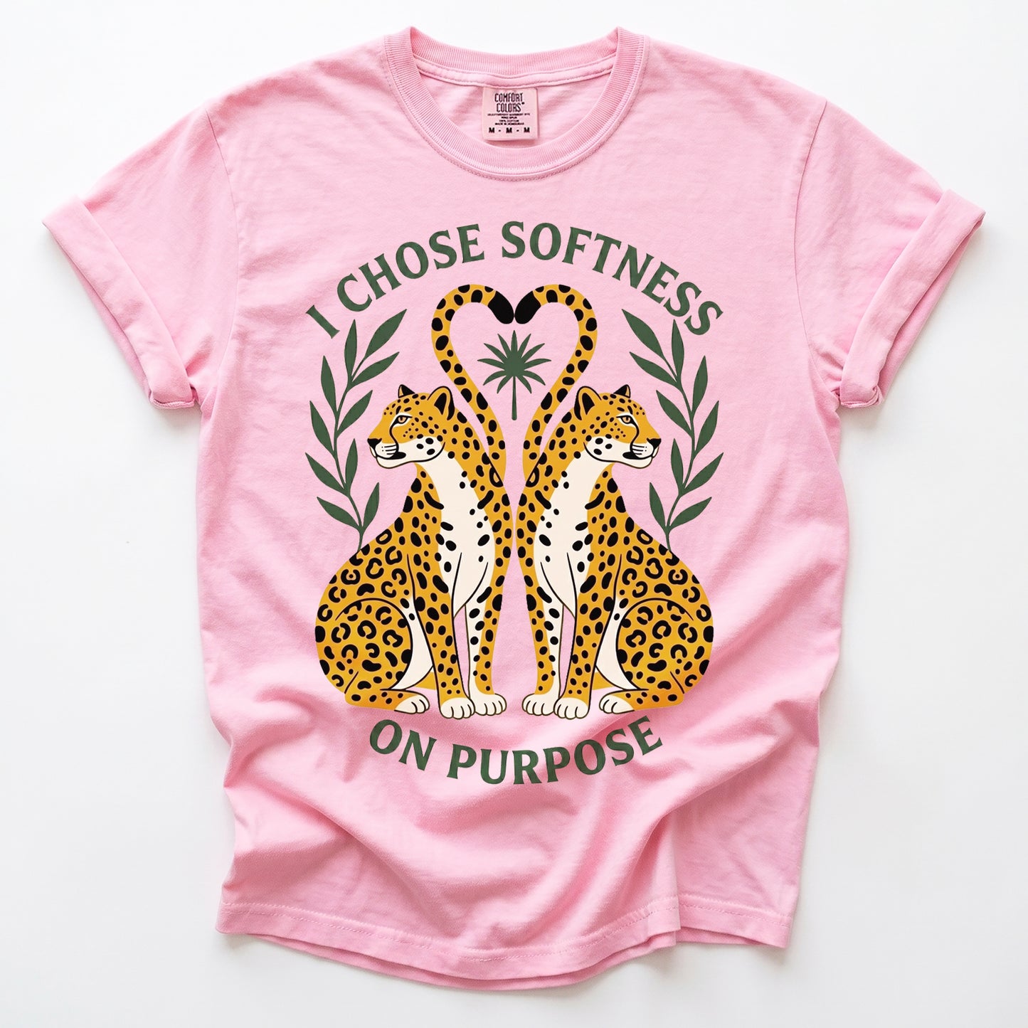 I Chose Softness On Purpose Heavyweight T-Shirt