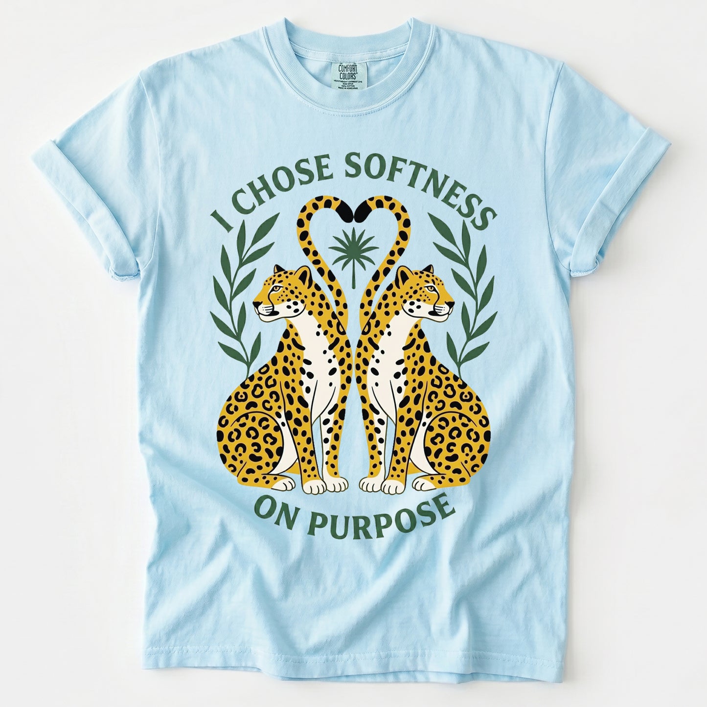 I Chose Softness On Purpose Heavyweight T-Shirt