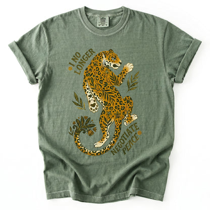 I No Longer Negotiate Peace Heavyweight T-Shirt