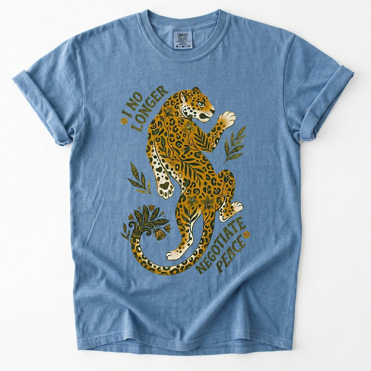 I No Longer Negotiate Peace Heavyweight T-Shirt