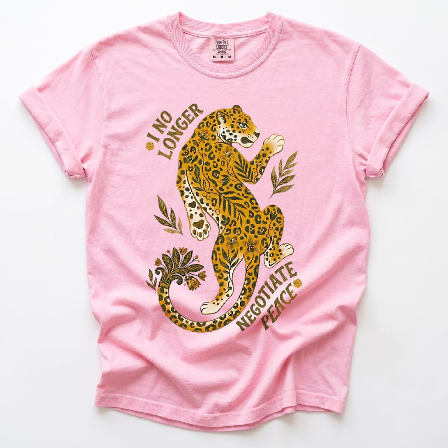 I No Longer Negotiate Peace Heavyweight T-Shirt