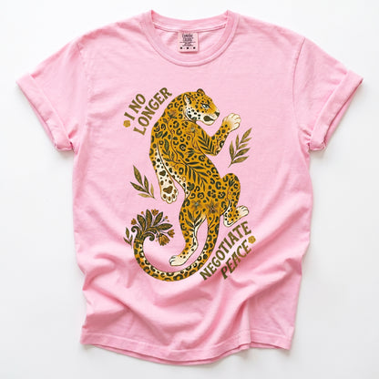 I No Longer Negotiate Peace Heavyweight T-Shirt