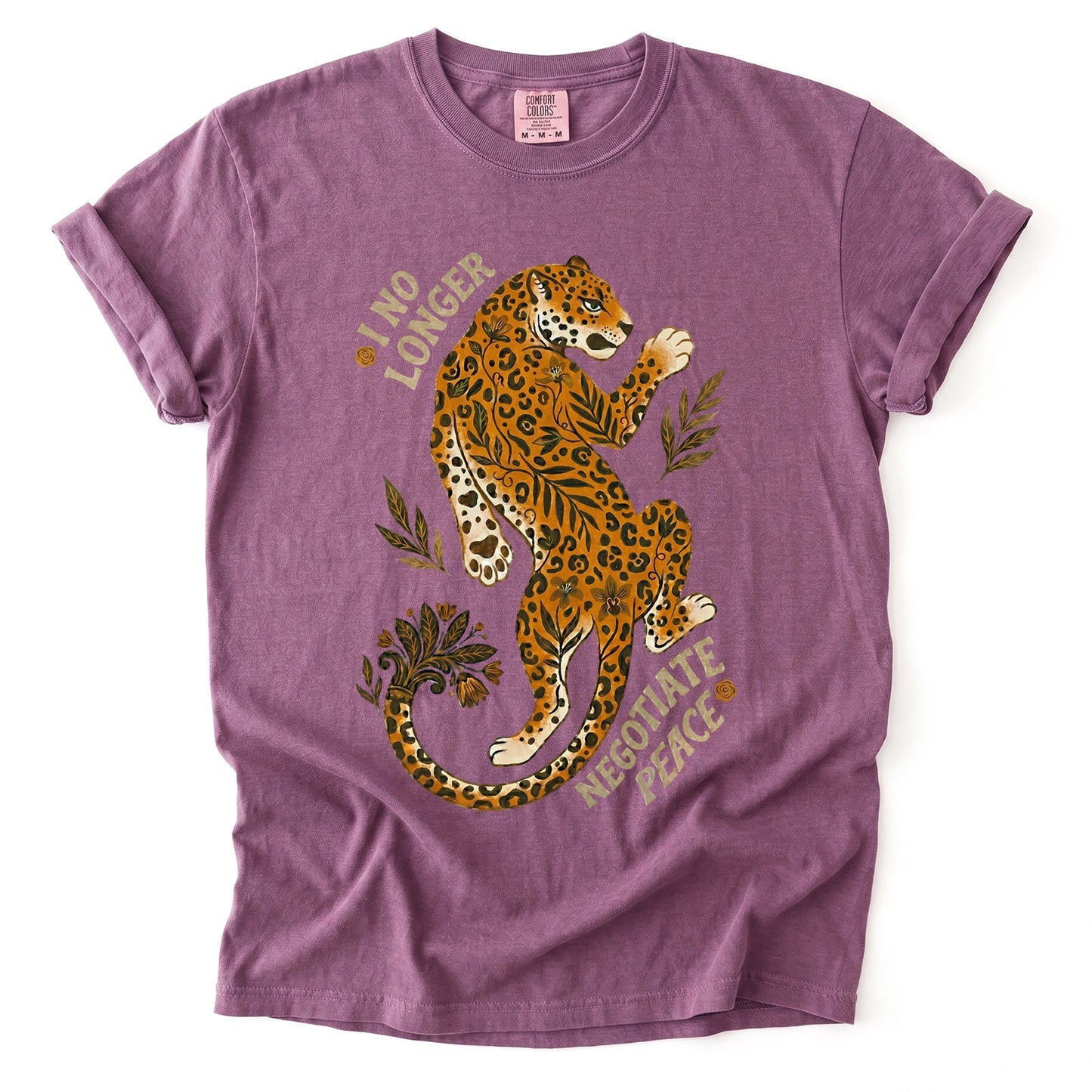 I No Longer Negotiate Peace Heavyweight T-Shirt