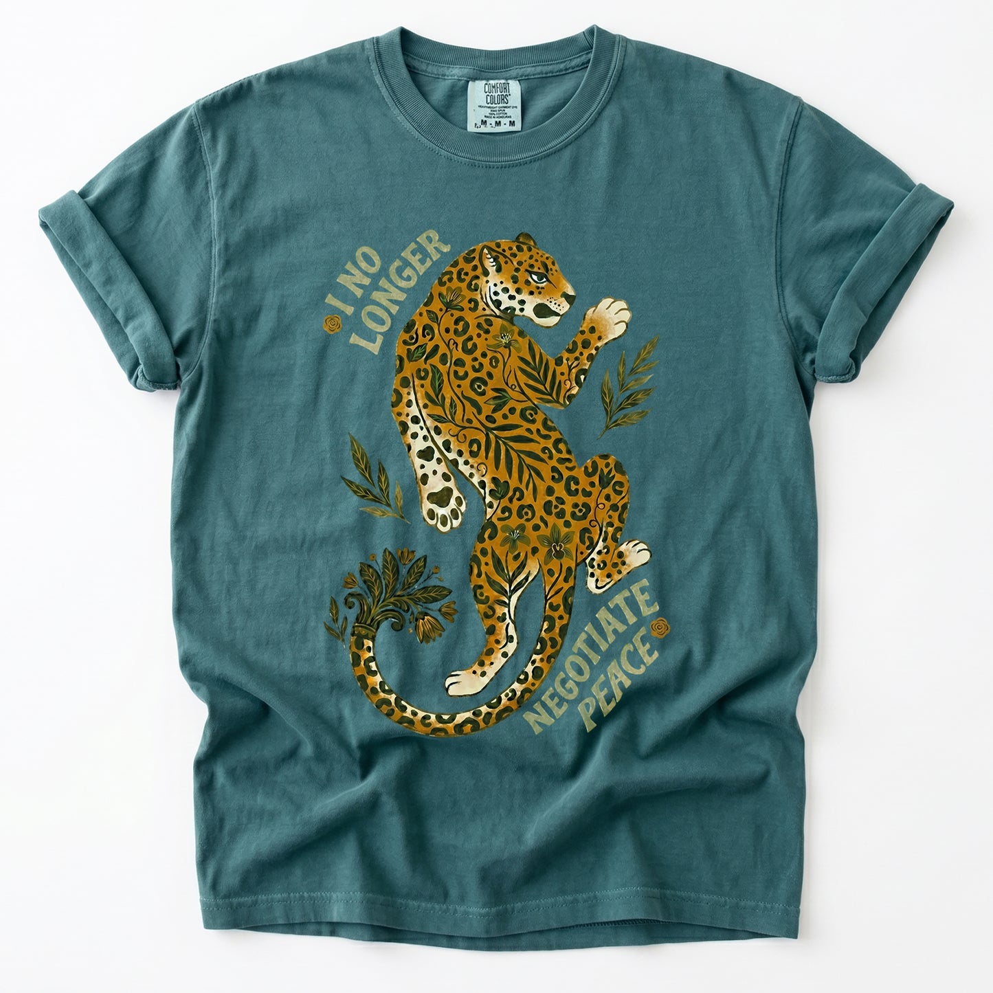 I No Longer Negotiate Peace Heavyweight T-Shirt