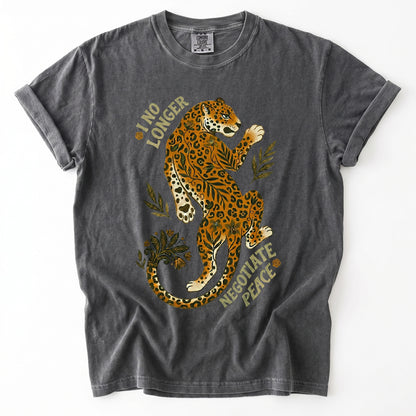 I No Longer Negotiate Peace Heavyweight T-Shirt