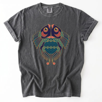 Koi Harmony Vintage Washed T-Shirt