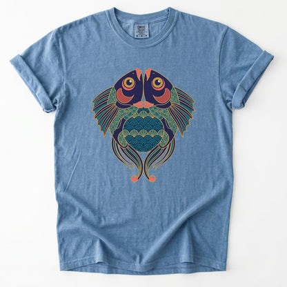 Koi Harmony Vintage Washed T-Shirt