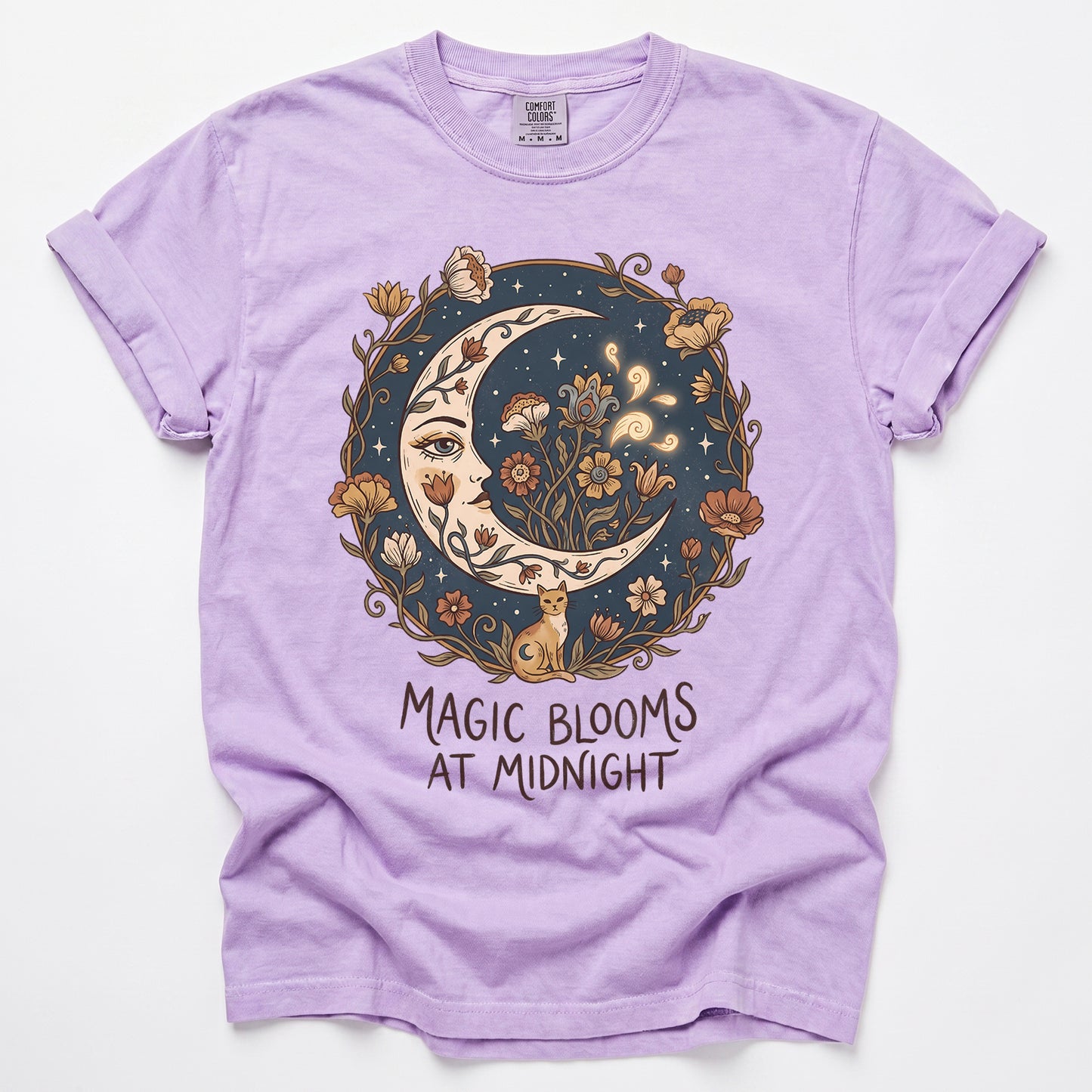 Magic Blooms Vintage Washed T-Shirt