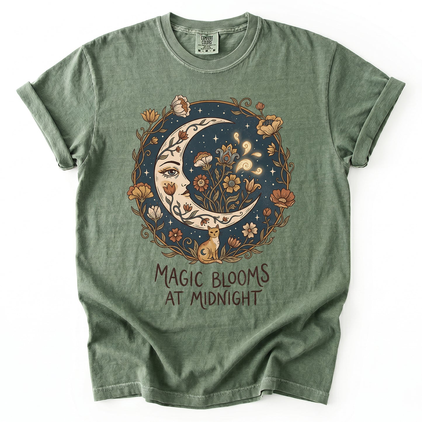 Magic Blooms Vintage Washed T-Shirt