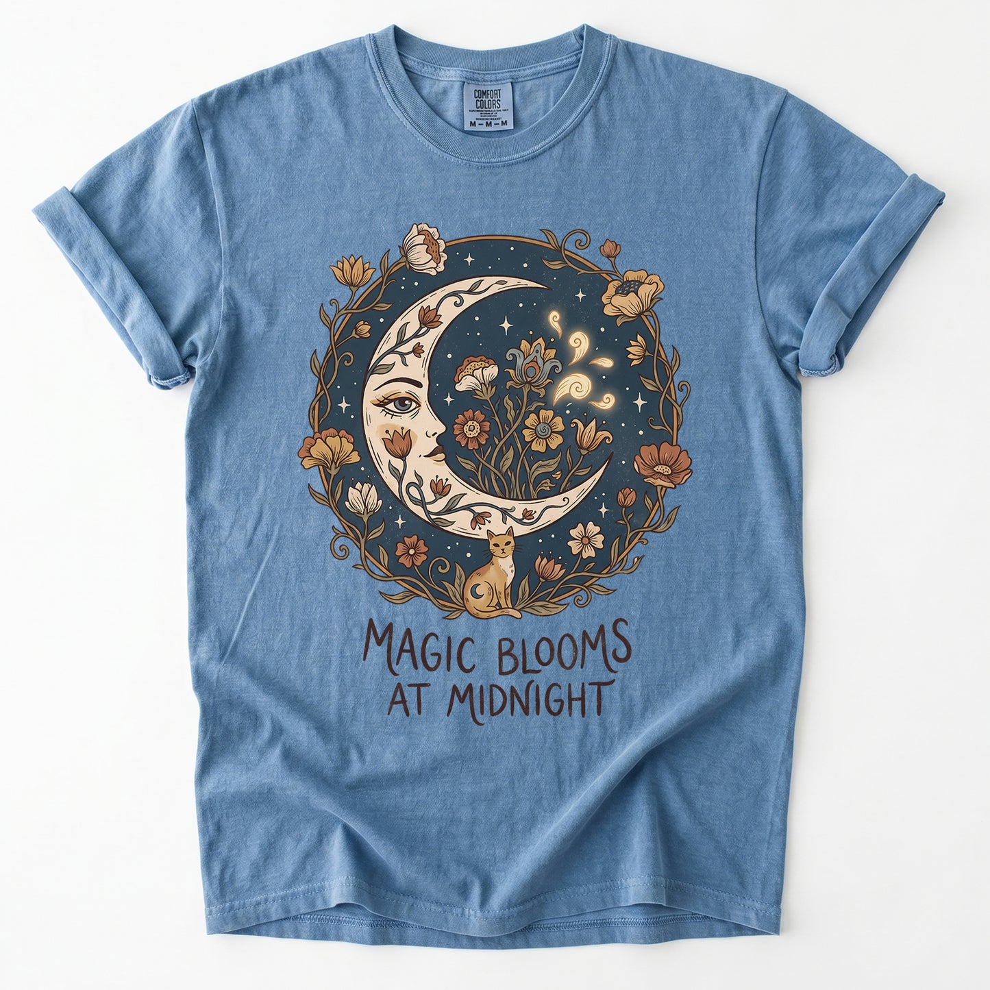 Magic Blooms Vintage Washed T-Shirt