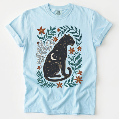 Majestic Black Panther Vintage Washed T-Shirt