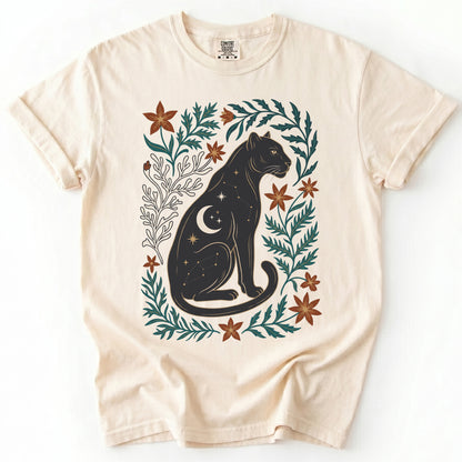 Majestic Black Panther Vintage Washed T-Shirt