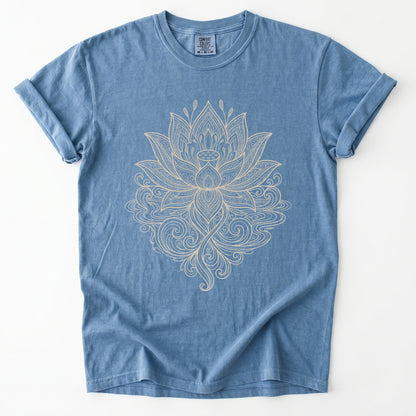 Mandala Lotus Vintage Washed T-Shirt