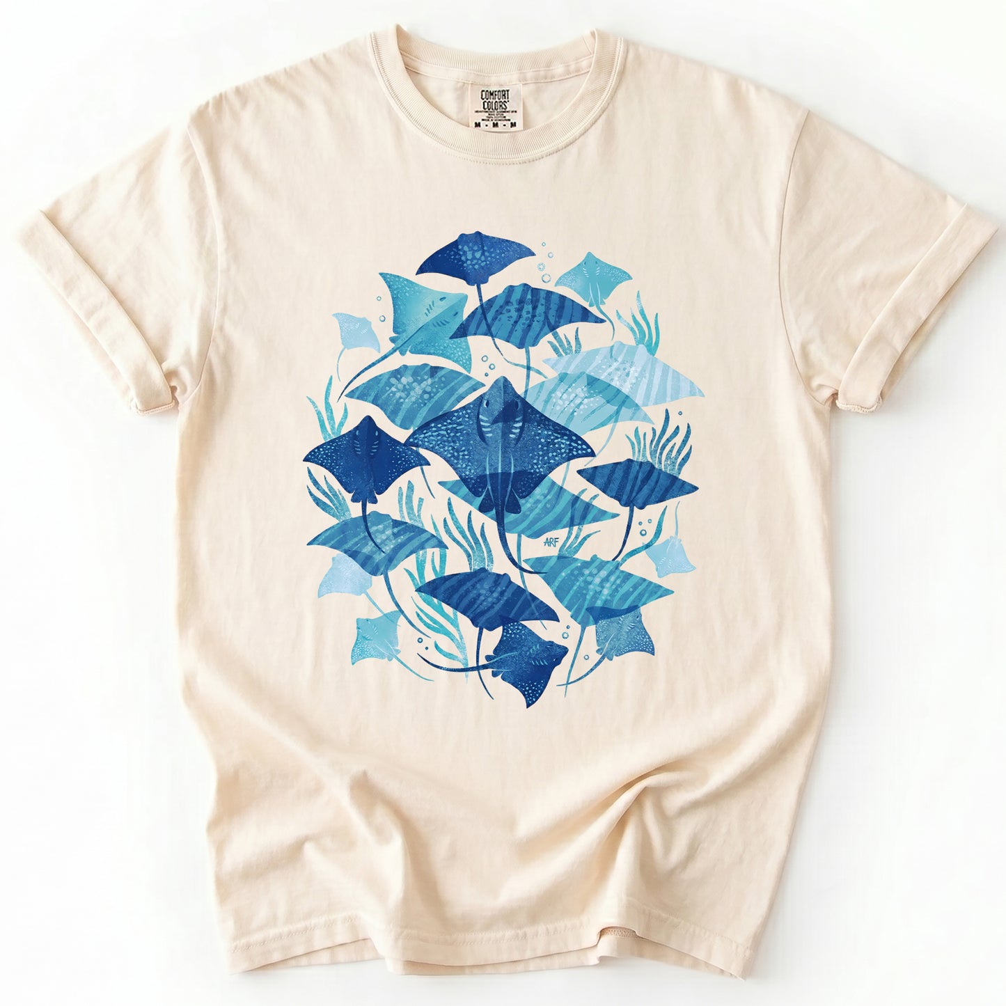 Coastal Manta Ray Heavyweight T-Shirt