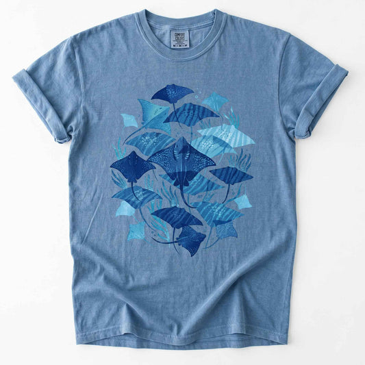 Coastal Manta Ray Heavyweight T-Shirt