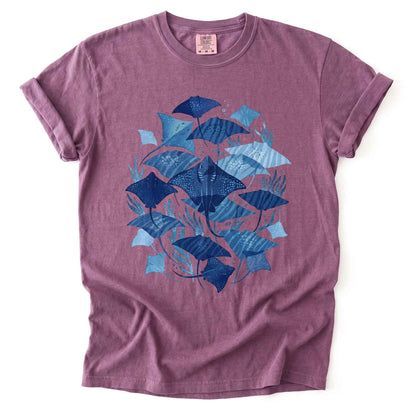 Coastal Manta Ray Heavyweight T-Shirt