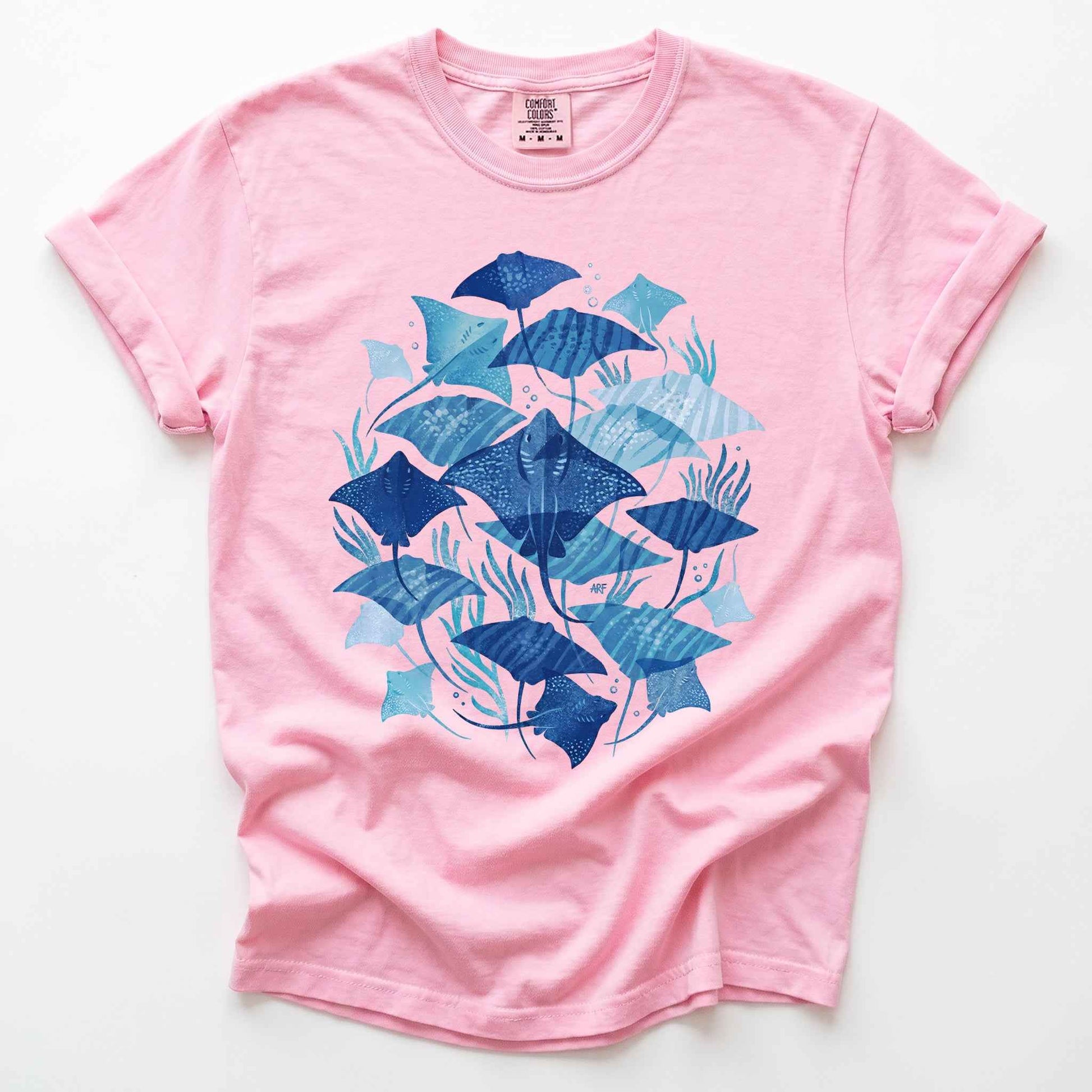 Coastal Manta Ray Heavyweight T-Shirt